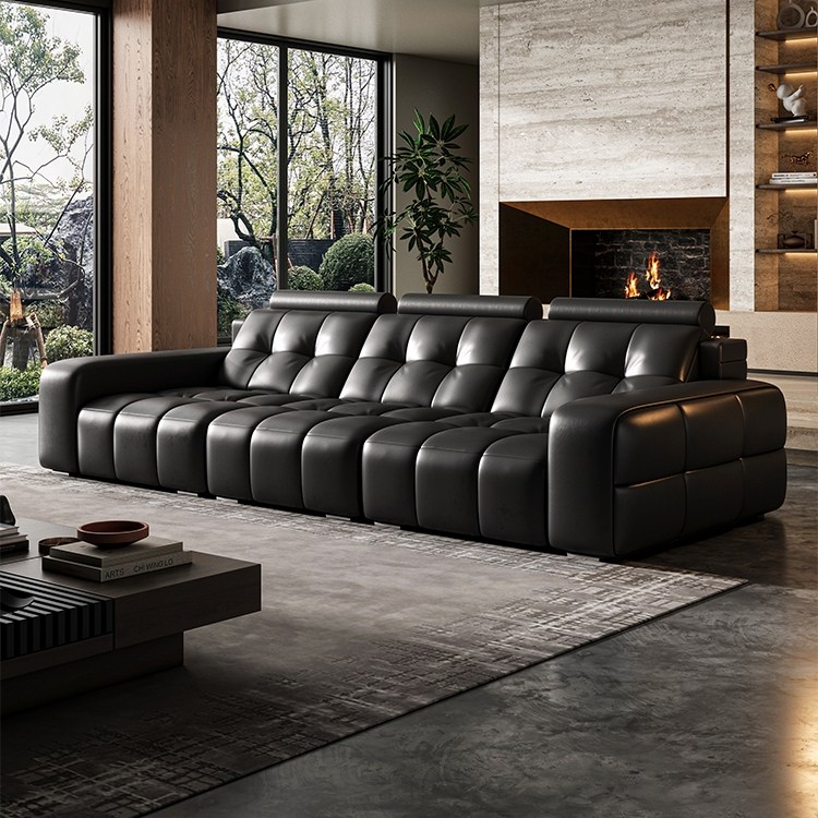 劳伦斯电动皮沙发：如何选择适合小户型的智能沙发床？（2026家居趋势）