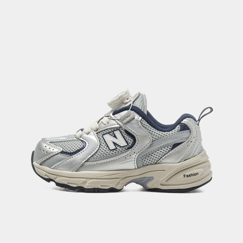 New Balance Children's Sports Shoes Nb Flagship Official Authentic 2026 New Model Rotary Buckle Casual Shoes Boys' Shoes
