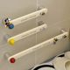 Contrast color bathroom slipper rack hanger without hole punching toilet toilet hanging slippers artifact wall-mounted storage rack