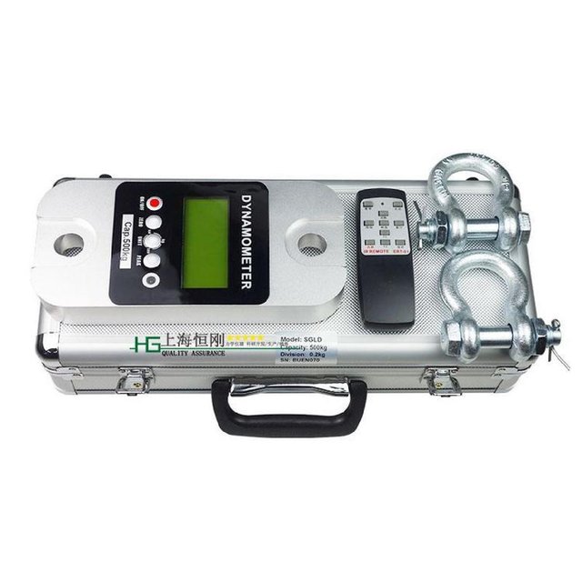 50t industrial lifting tensile gauge industrial hanging wireless tensile gauge wireless electronic force gauge price
