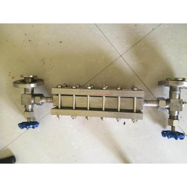 Translucent glass plate level meter Plate level meter Boiler
