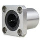 Original imported Japanese UPK high-speed precision silent method blue square base linear motion bearing LMK25UU
