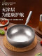 Zhangqiu Pure Titanium Large Belly Pot, High-End Handmade Wok, Official official store Non-Coated Non-Stick Pan, High-End Household Cookware