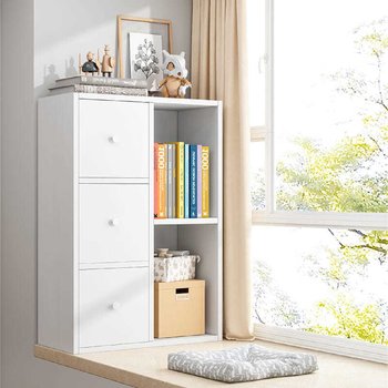 Balancing window cabinet storage cabinet balcony storage small cabinet desk bookcase bedroom storage wall bookcase manufacturer wholesale