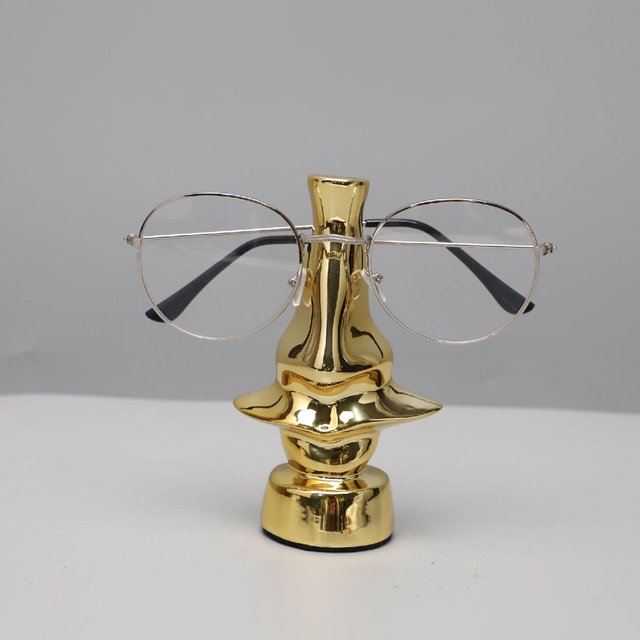Modern simple creative glasses frame ornaments living room model room desk office desktop display decoration wholesale