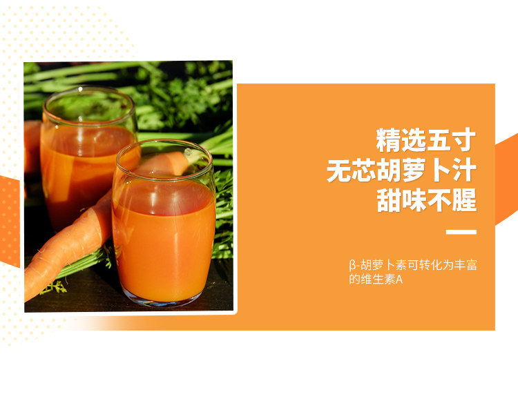 安享好物 安享A级混合果蔬汁-味全每日c胡萝卜汁 企标 