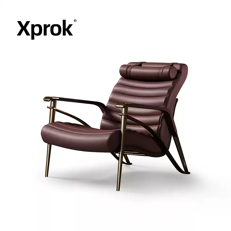 XProk 榫系列 现代轻奢休闲椅别墅全屋定制 意大利设计师单人沙发