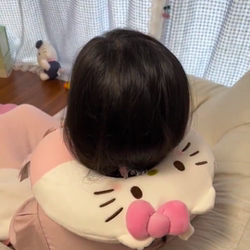 U-shaped Pillow Cute Young Adult Heart Internet Popular Going Out Neck Pillow Memory Foam Nap Pillow Neck Pillow kitty Cat Neck Pillow