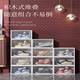 Thickened storage box moisture-proof shoe box dust-proof shoe cabinet plastic dormitory shoe rack household simple transparent shoe box storage cabinet