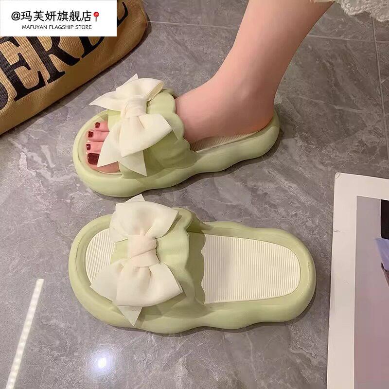 2025 New Style Bow-Knot Princess Sandals for Women, Thick-Soled Slippers for Summer Outdoor Wear, Indoor Home Non-Slip Soft Soles 2025 New Style Bow-Knot Princess Sandals for Women, Thick-Soled Slippers for Summer Outdoor Wear, Indoor Home Non-Slip Soft Soles