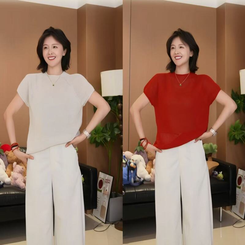 【Exclusive to Da Pan】Japanese Paper Short-Sleeve T-Shirt