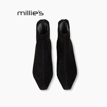 Millie s small square toe stovepipe boots are so beautiful