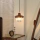 Song Dynasty Aesthetic Small Chandelier, New Chinese Style, Zen-Inspired, Simple and Elegant Tea Room Lamp, Entrance Hallway Vintage Decorative Chandelier