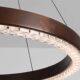 Song Dynasty Aesthetic Living Room Chandelier, New Designer Solid Wood Dining Room Tea Room Lamp, Simple Round Master Bedroom Private Room Lamp