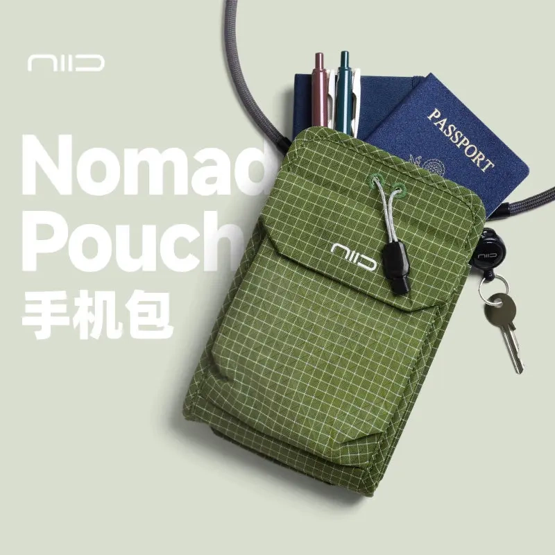 Niid Np Mobile Phone Bag New Model 2026 Travel Passport Bag Unisex Crossbody Small Bag Quick Access Earphone Bag Commuter Bag