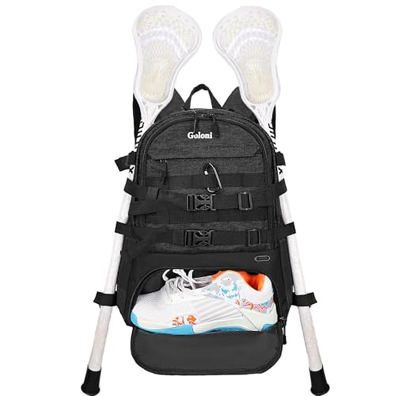 Go Hockey Turf Sports Backpack for Adults and Men with Shoe Compartment Equipment Bag