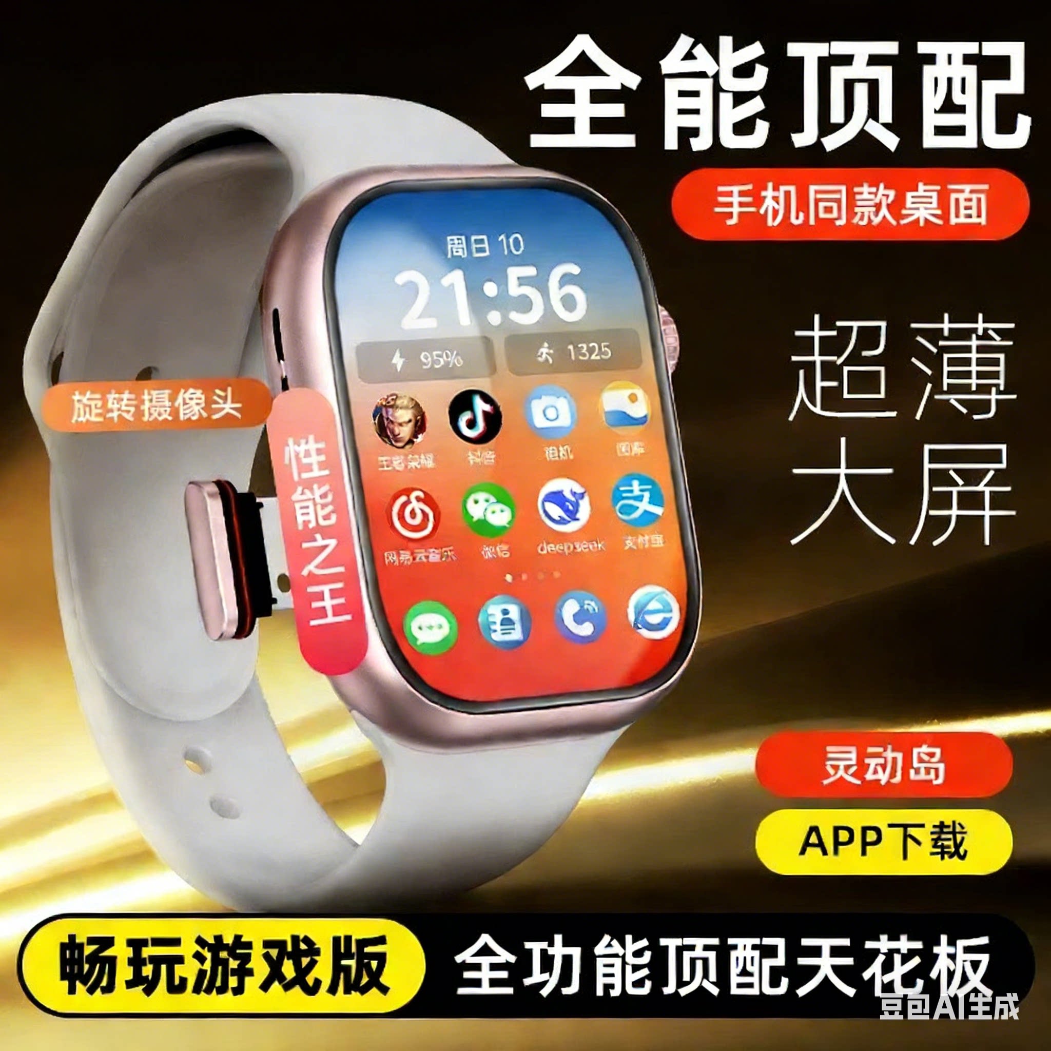 2026款S11智能电话手表可插卡华强北s10watch全网通5G多功能顶配