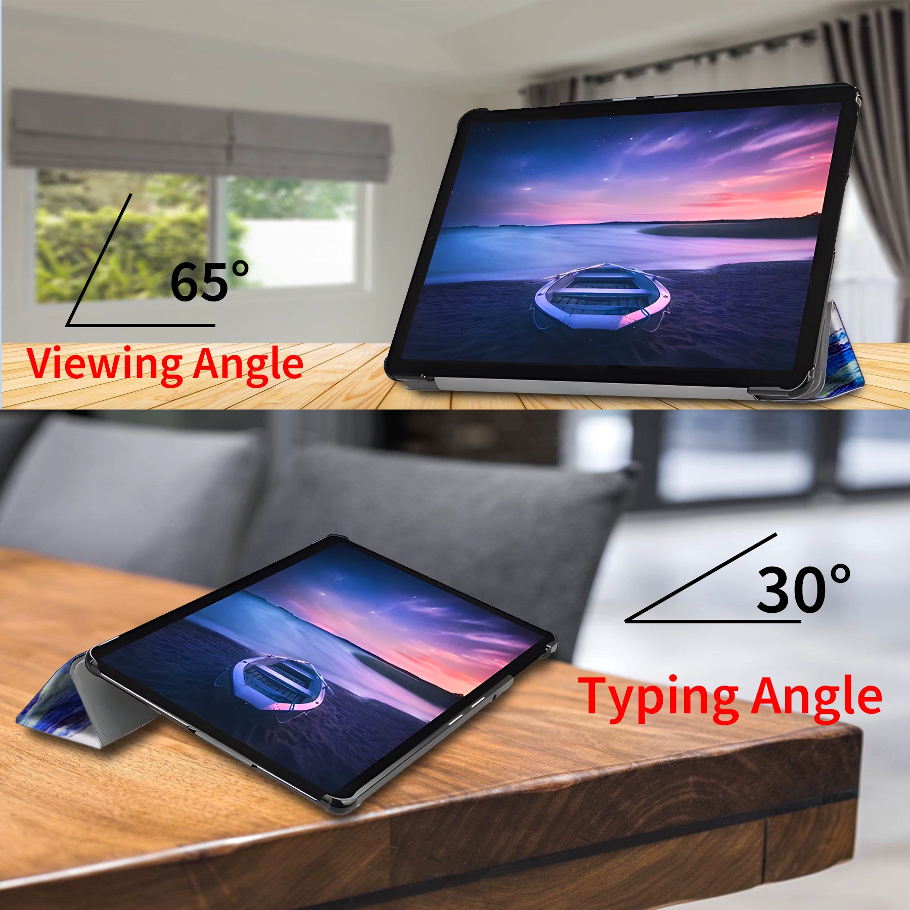 Защитный чехол для планшета Samsung Galaxy Tab S4 10.5 дюймов, кожаный чехол, SM-T835, умный сонный режим, SM-T837, трехслойный, все включено, против падения