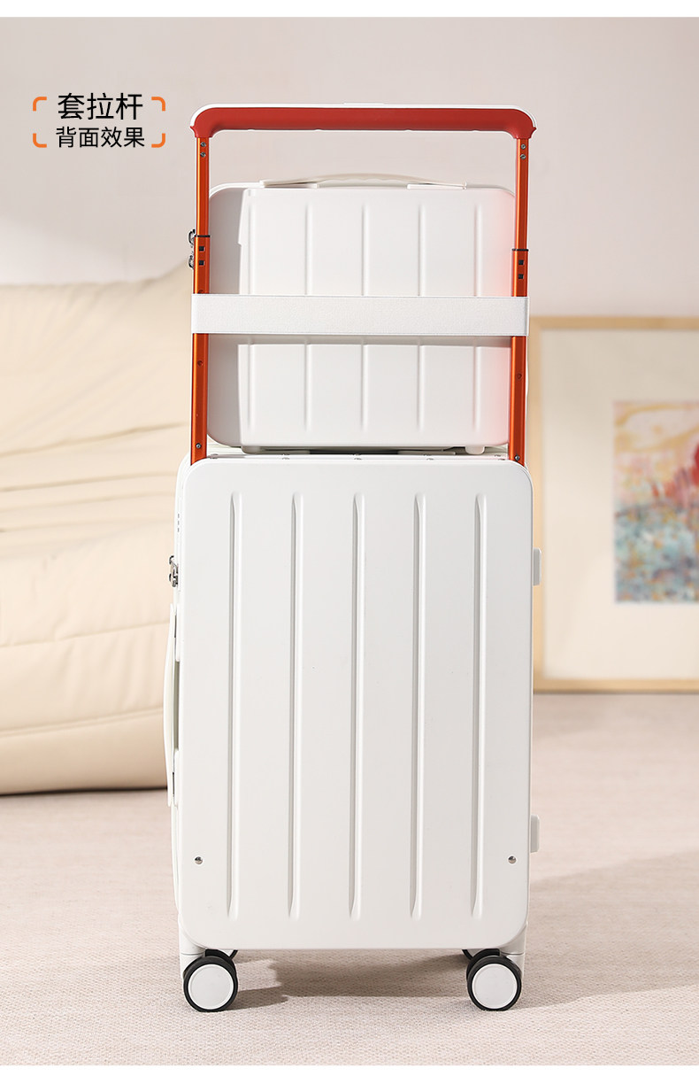 чемодан otrily14寸化妆包迷你化妆箱2025年新款便携式可套拉杆收纳袋16寸