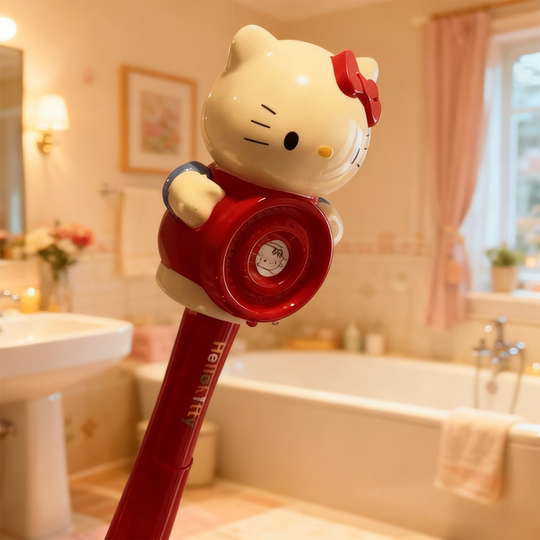 Hellokitty淋浴花洒喷头家用浴室热水器洗澡加压淋雨沐浴莲蓬头