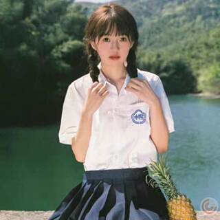 香港附中校服套装英伦学院风高初中生毕业班服小清新夏季短袖JK裙