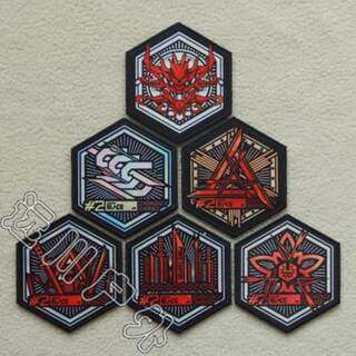 蚀刻章明日方舟利刃行动奖章印刷魔术贴章士气章臂章背包贴章