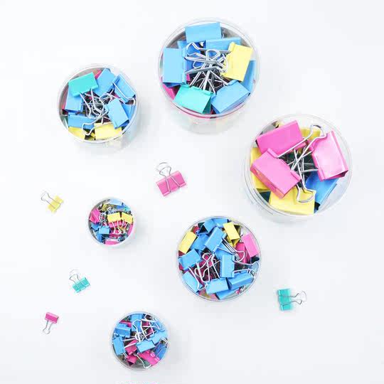 Miki pince à longue queue P16-1/2/3/4/5/6 # couleur pince à longue queue grand clip à billets en boîte clip à queue d'aronde