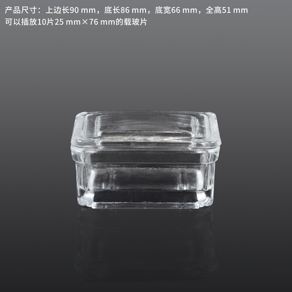 现货 赛维尔生物Servicebio 染色缸 WGRSG0001-W10 卧式，10片 科研实验