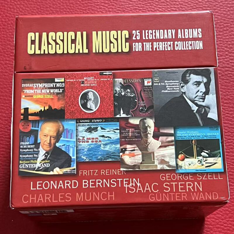 European E431 Casarova Kleiber, Rubinstein, Harnoncourt, Gould and Other Classic Albums 25Cd European E431 Casarova Kleiber, Rubinstein, Harnoncourt, Gould and Other Classic Albums 25Cd