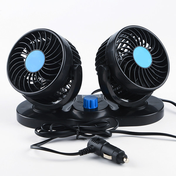速途 车载双头风扇 12~24V 天猫优惠券折后￥29.9包邮（￥49.9-20）
