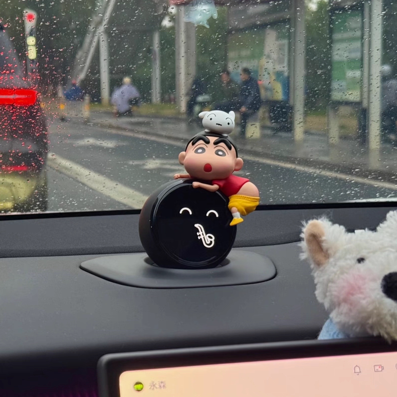 Nio Car Nomi Crayon Shin-Chan Hat Ornament Cute Super Adorable Car Central Control Display Interior Decoration