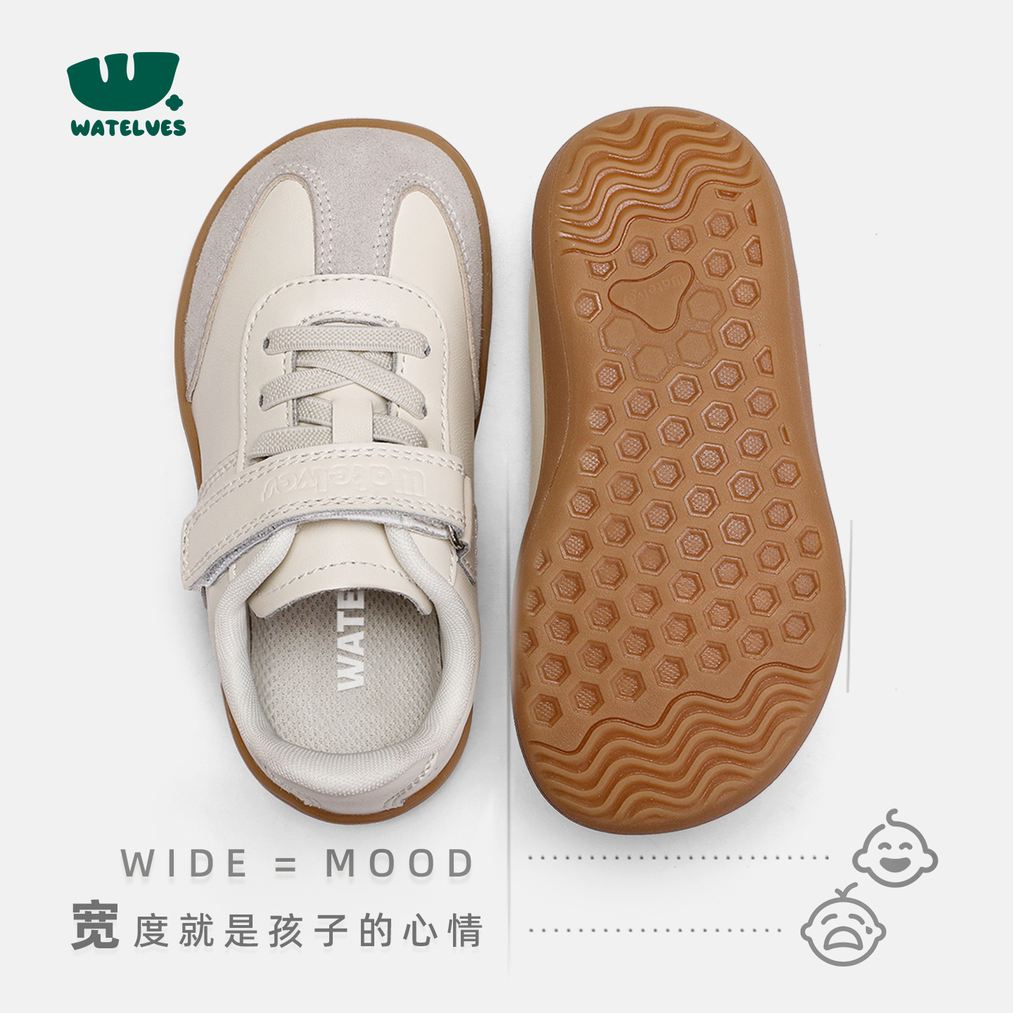 Детская обувь на босу ногу WATELVES; детская осенняя немецкая спортивная обувь для мальчиков и девочек; детская обувь на мягкой подошве с широкой подошвой; обувь Forrest