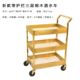 #Restaurant and catering trolley mobile dining cart shop trolley tea cart KTV mobile stainless steel trolley