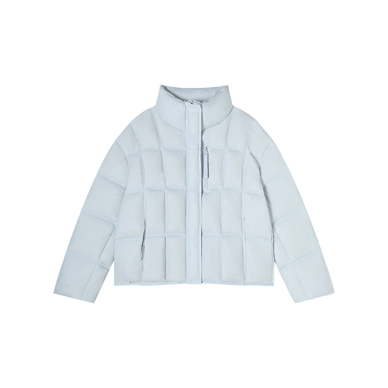 10.21F C New Korean Style Square Collar Loose Casual Short down Jacket M2606