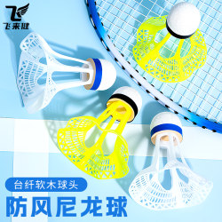 Room Outdoor Windproof Badminton Training Professional Durable and Durable Nylon Plastic Authentic Flagship Store Luminous Set
