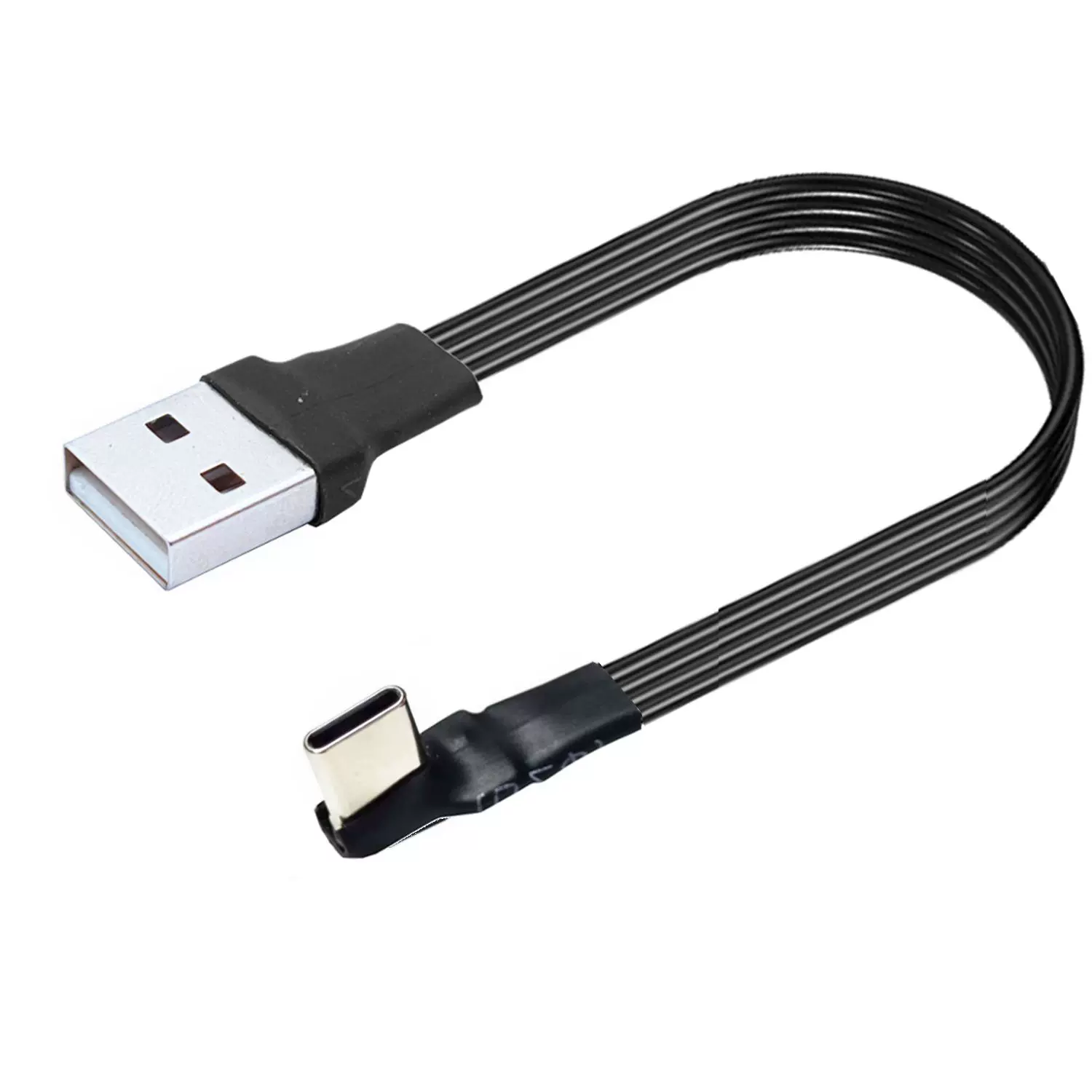 USB к тип-C кабель данных USB локоть DIY пакет плоский гибкий тип-C локоть поддерживает данные зарядку кабель USB2.0 данные вверх и вниз влево и вправо L-образный локоть кабель питания данных