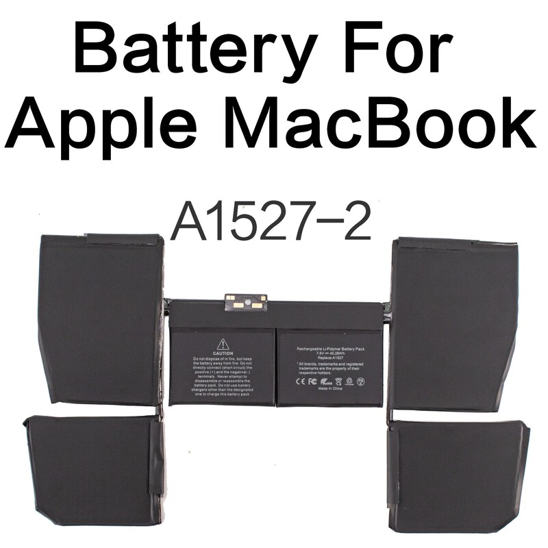 A1527-2 Is Suitable for Apple Laptop Batteries MacBook Pro 12"A1534 2015–2017 Models