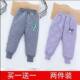 New Style Boys' Pants for Outdoor Wear, Fleece-Lined and Thickened, Suitable for Older Children, Winter Clothing, Warm Cotton Pants for Winter