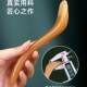 Five-Claw Horn Head Massage Comb, Meridian Comb, Muscle-Relief Stick, Scalp Scraping Tool, Specialized Jade Crystal Scraping Tool for Head Therapy