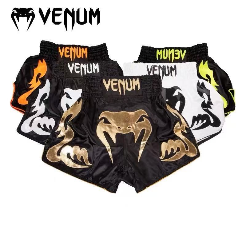 Venum Muay Thai Shorts Fighting Sports Pants Boxing Sanda Combat Pants Training Professional Men's and Women's Competition Pants Venum Muay Thai Shorts Fighting Sports Pants Boxing Sanda Combat Pants Training Professional Men's and Women's Competition Pants