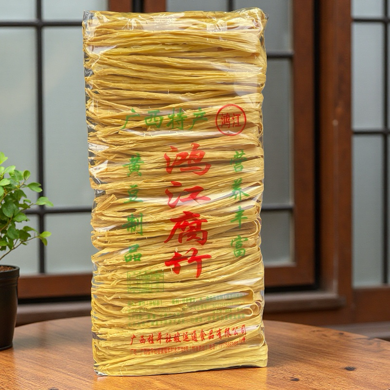 広西チワン族自治区桂平市社坡鎮産の乾燥湯葉。高級乾燥湯葉、レストラン品質の乾燥湯葉を卸売・小売販売しています。炒め物や冷菜に最適です。