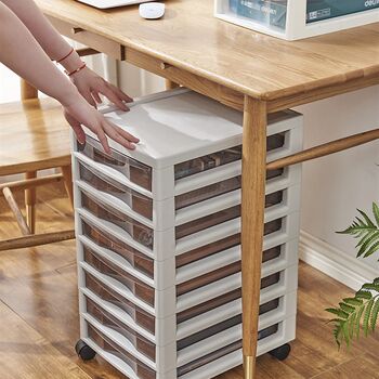 B4 multi-layer folder archives movable office desk information classification storage cabinet plus 15-layer storage rack