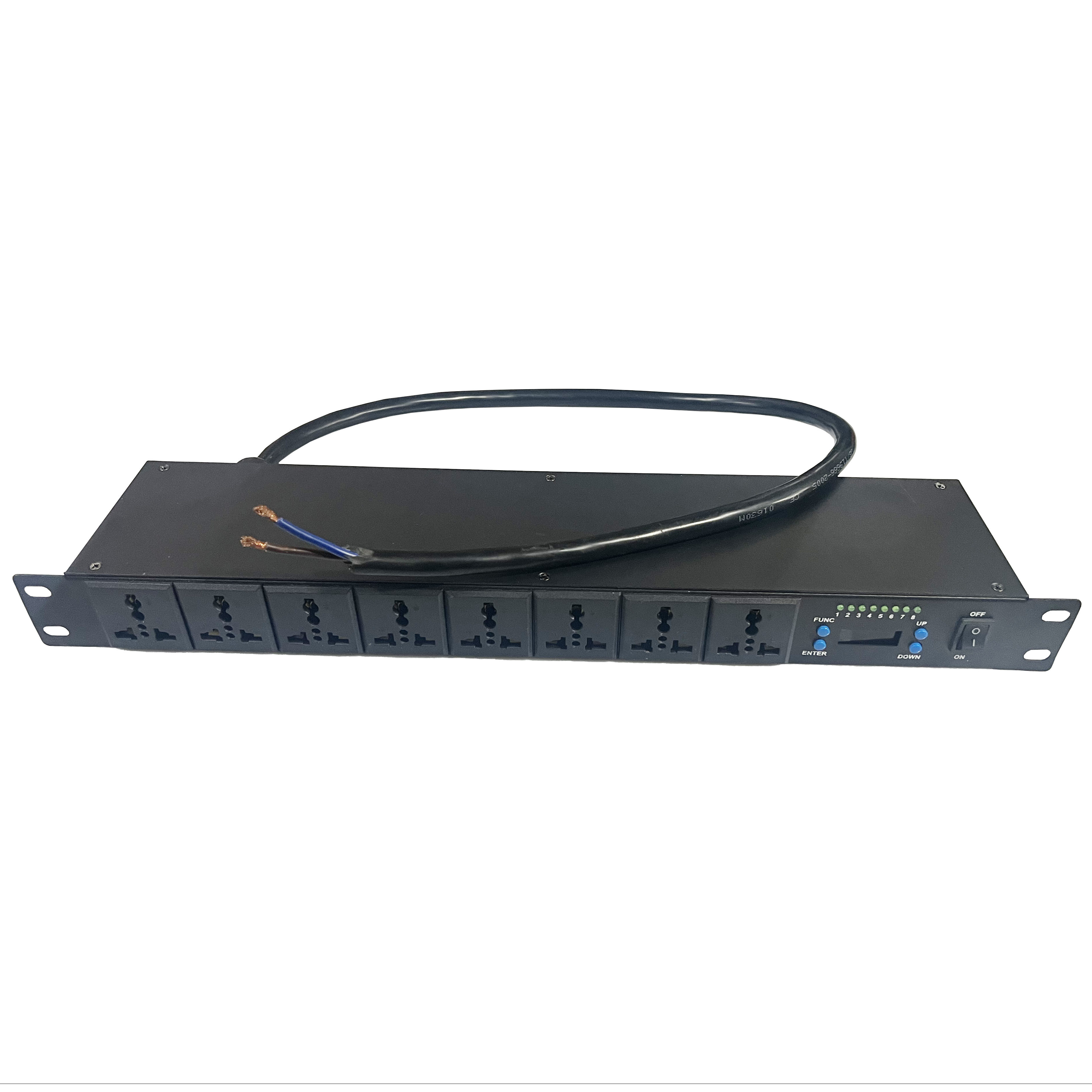 8路2000瓦智能DMX512信号控制电源时序器：灯光音响大屏操控神器，专业级舞台必备！-专业音频放大器舞台-淘宝好物网