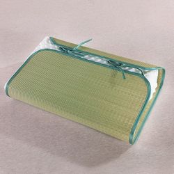 여름 싱글 짚 매 50*30 쿨 매트 건강 베개 매트 대나무 매트 여름 쿨 60*40 메모리 베개 케이스 베개 매트