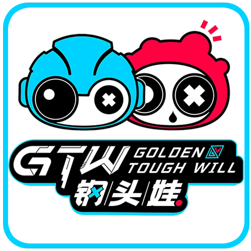 GTW钢头娃电竞的LOGO