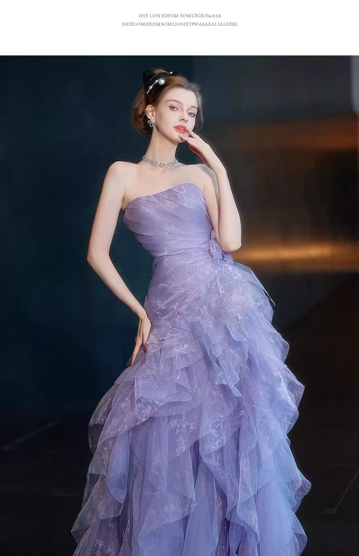 Детская куртка Жан purple strapless evening dress fairy light luxury engagement