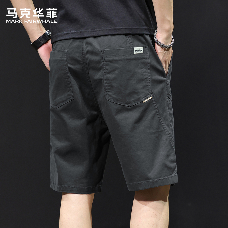 Mark Hua Fei High-End Genuine Thin Work Shorts for Men, 2026 Summer New Style, Loose and Versatile Casual Five-Point Shorts Mark Hua Fei High-End Genuine Thin Work Shorts for Men, 2026 Summer New Style, Loose and Versatile Casual Five-Point Shorts