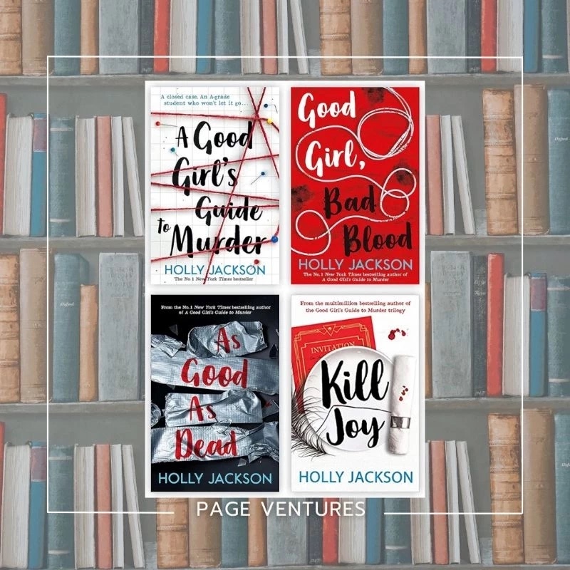 【4 Books】A Good Girl's Guide to Murder, Good Girl, Bad Blood, as Good as Dead, Kill Joy Paper Books