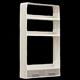 Bathroom corner storage rack, bathroom multi-layer cosmetic storage rack, wall towel wall-mounted rack, no punching
