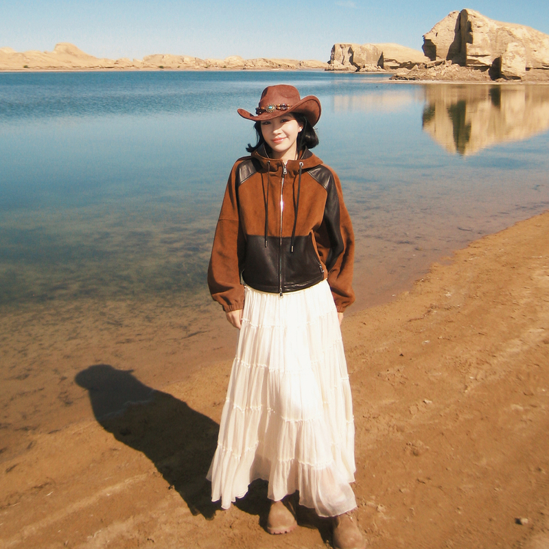 Me Lao Yang's Clothing [Yadan Leather Clothing] Imported from Bangladesh, First-Layer Cow Suede, Italian Sheepskin Leather Clothing